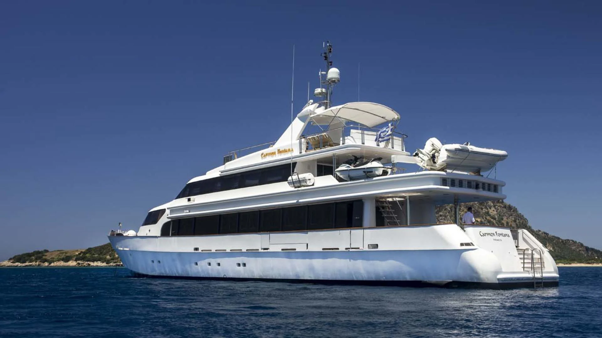 a boat on the water aboard GELLY Yacht for Sale