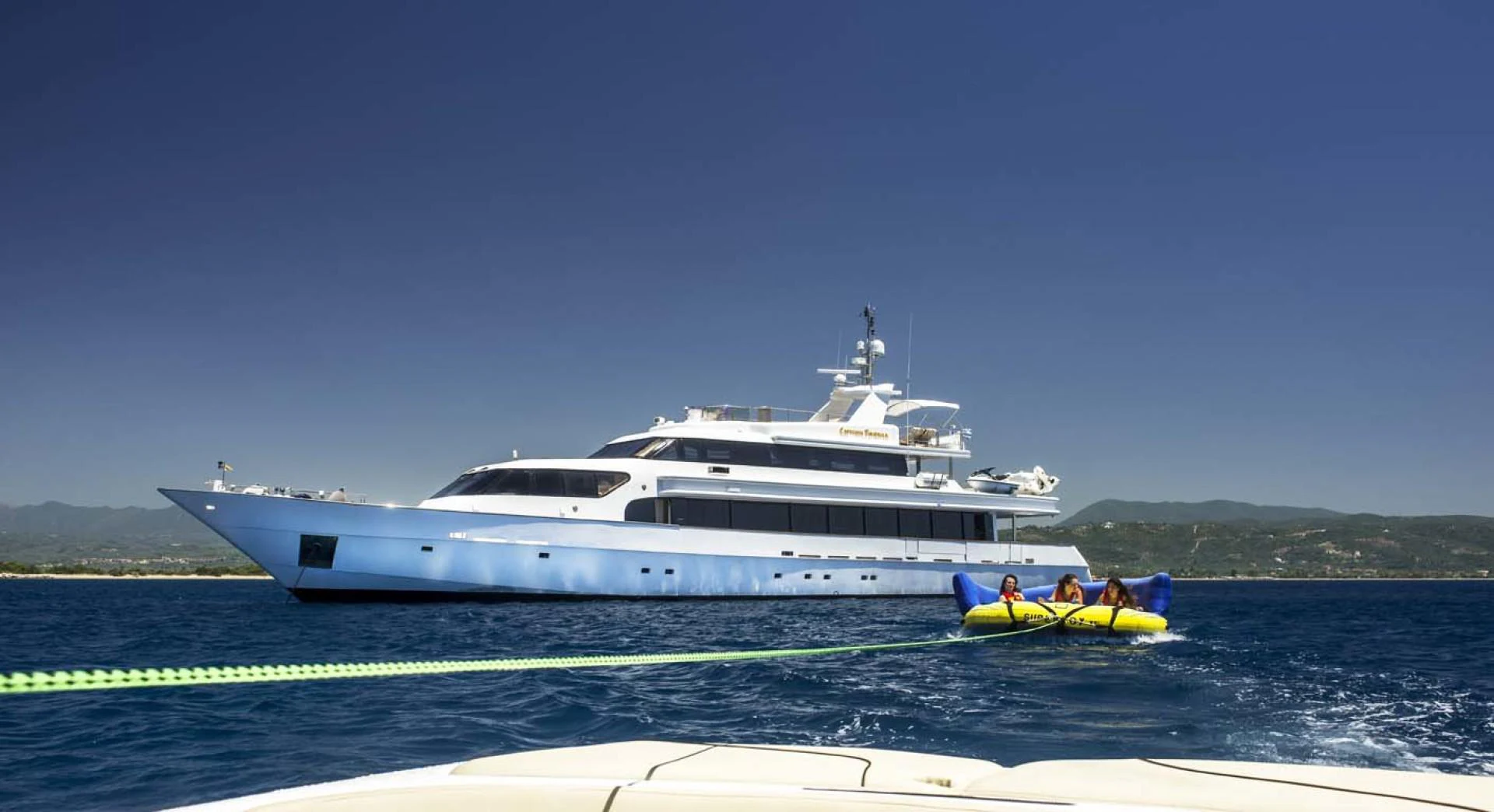 a boat on the water aboard GELLY Yacht for Sale