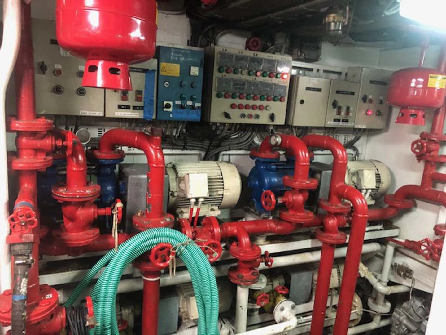 a close-up of a machine aboard GELLY Yacht for Sale