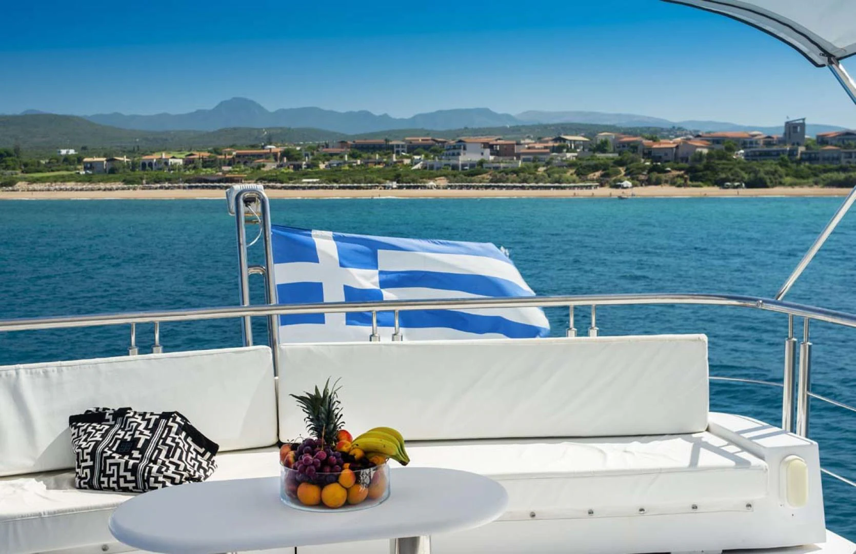 a boat on a body of water aboard GELLY Yacht for Sale