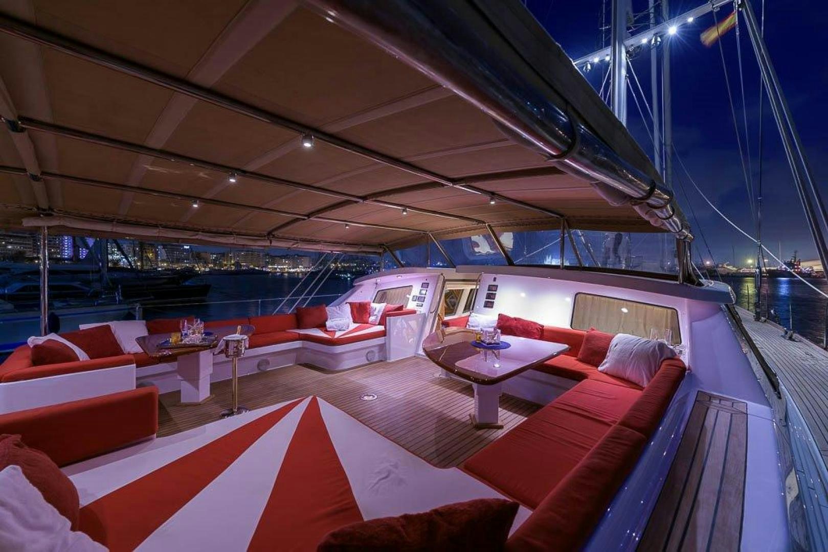 a boat on the water aboard DELUSHA Yacht for Sale