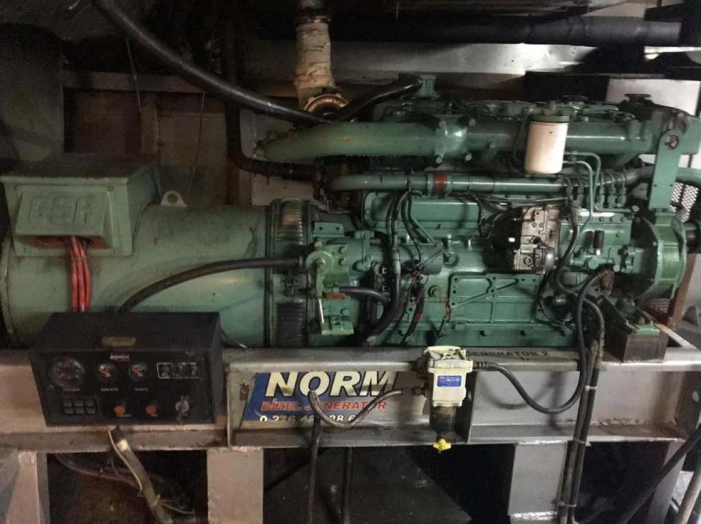 a large machine with a few tubes aboard MY DREAM Yacht for Sale