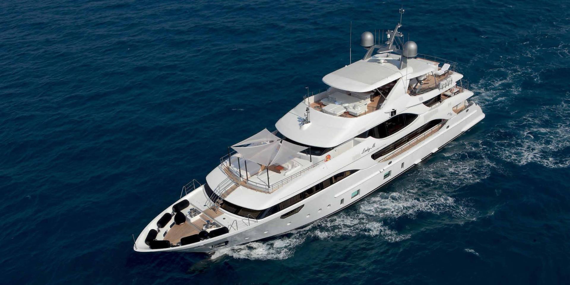 a boat on the water aboard DREW Yacht for Sale