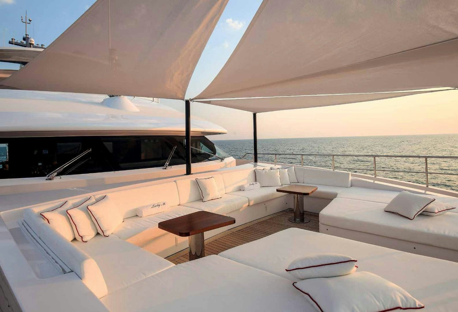 a boat on the water aboard DREW Yacht for Sale