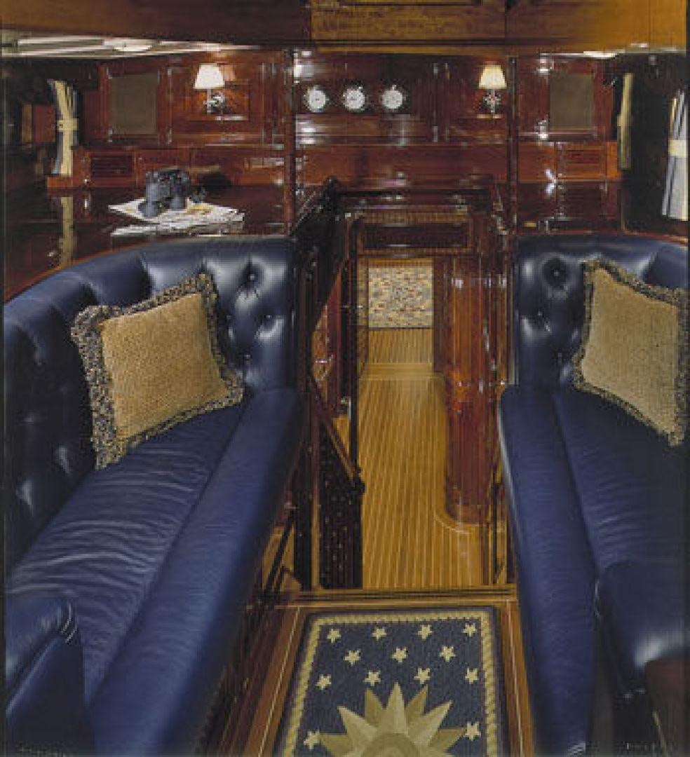 a room with a couch and a chair aboard RANGER Yacht for Sale