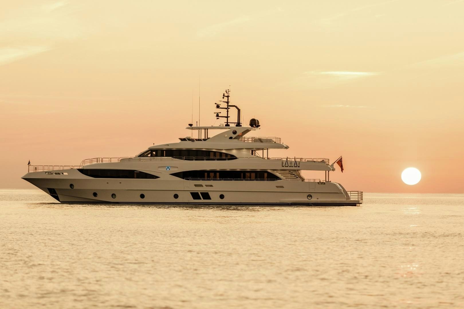 a boat in the water aboard ALTAVITA Yacht for Sale