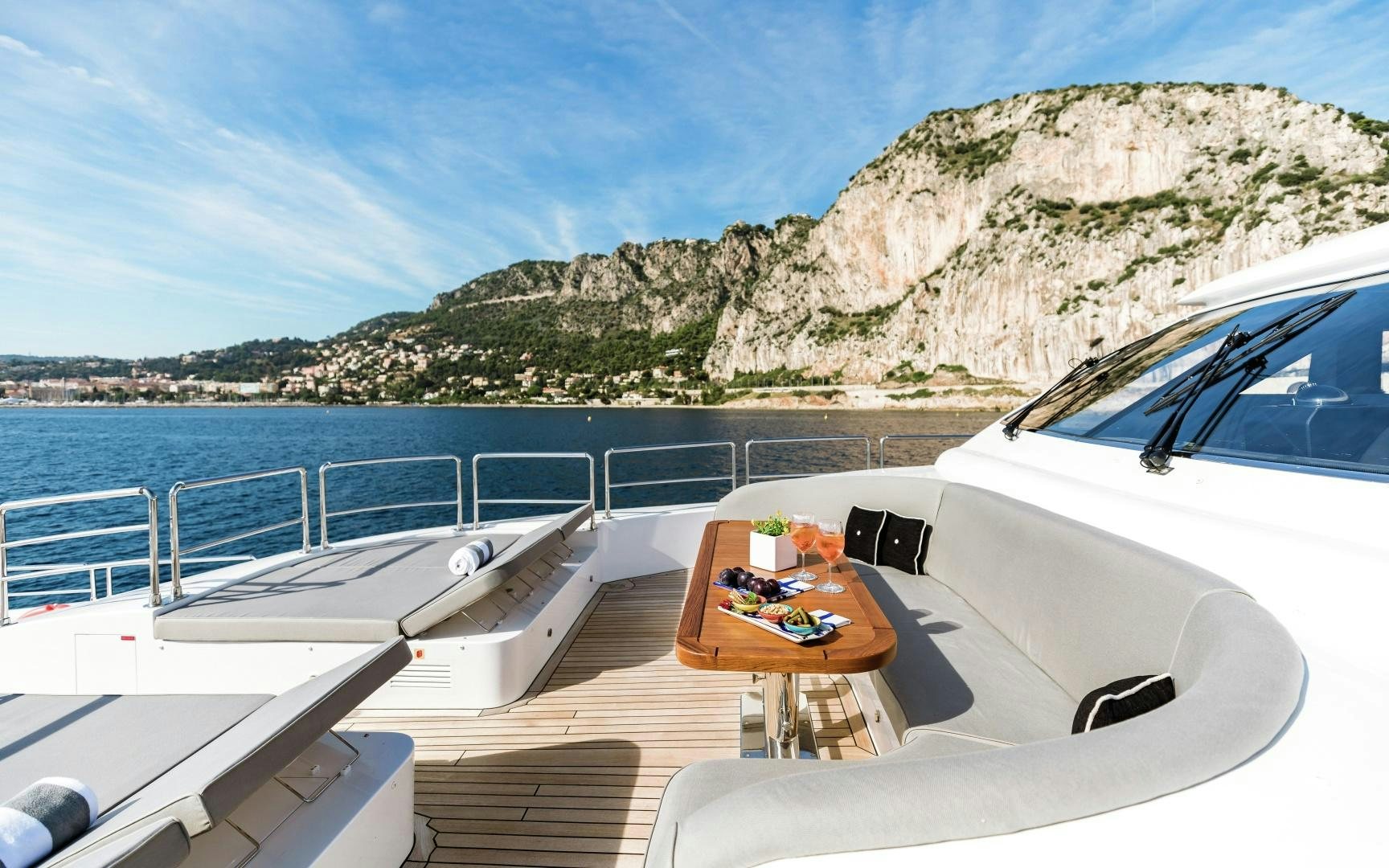 a boat on the water aboard ALTAVITA Yacht for Sale