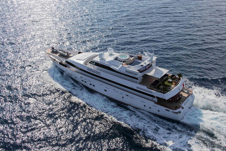 miraggio yacht for sale