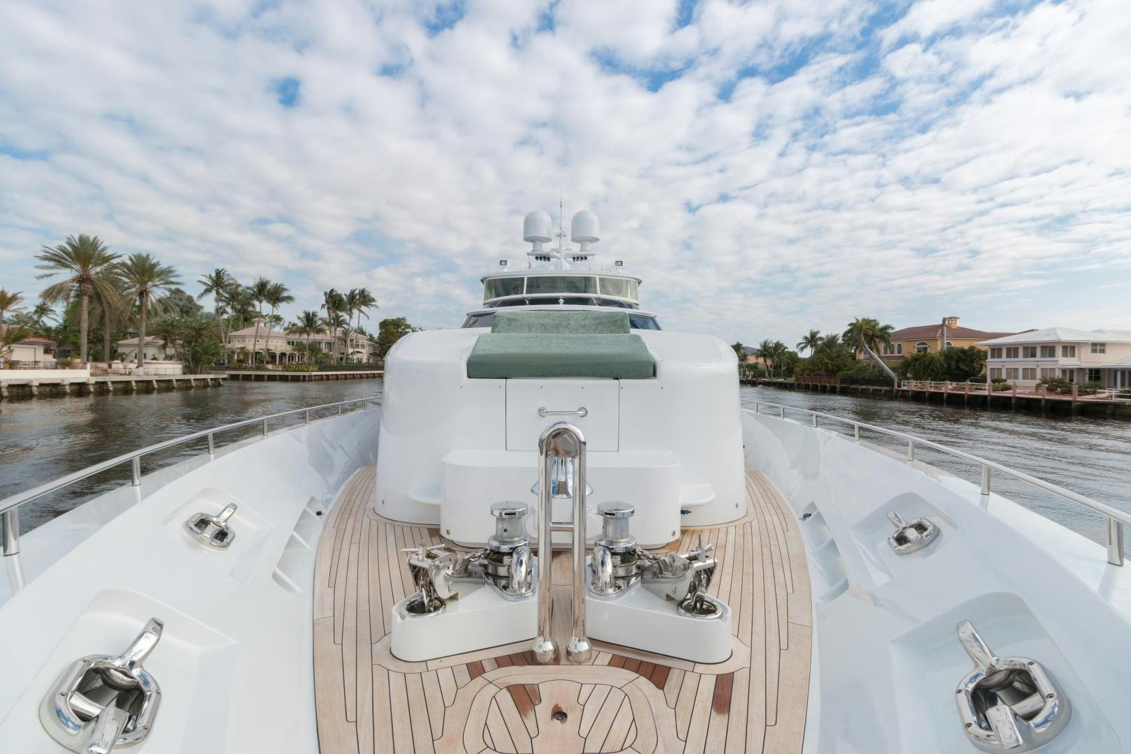 a boat on the water aboard SERQUE Yacht for Sale