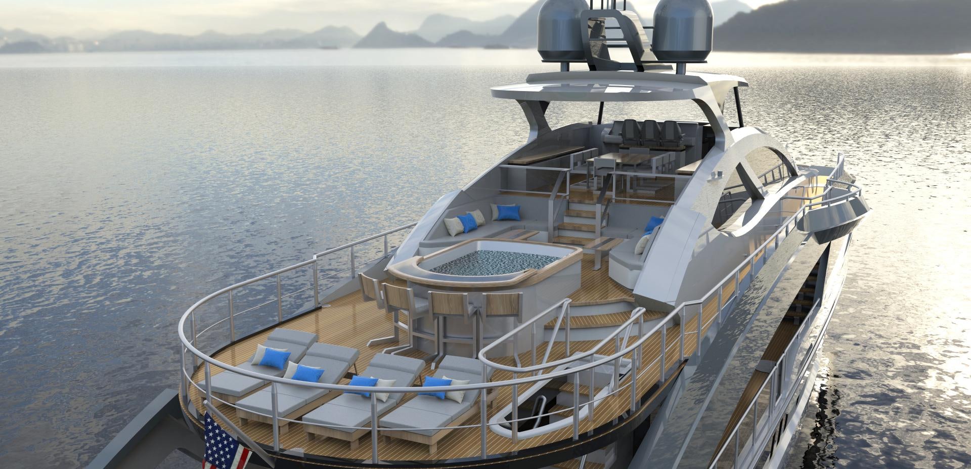 a boat on the water aboard PHOENIX Yacht for Sale