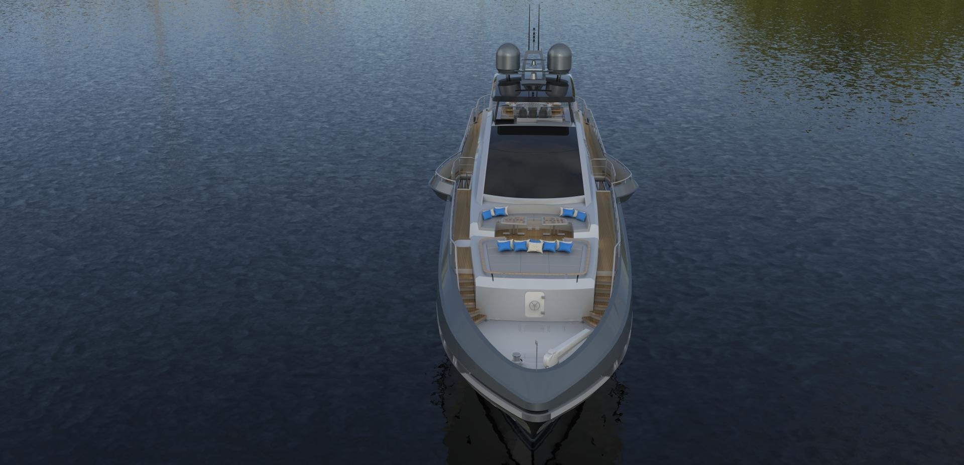 a boat in the water aboard PHOENIX Yacht for Sale