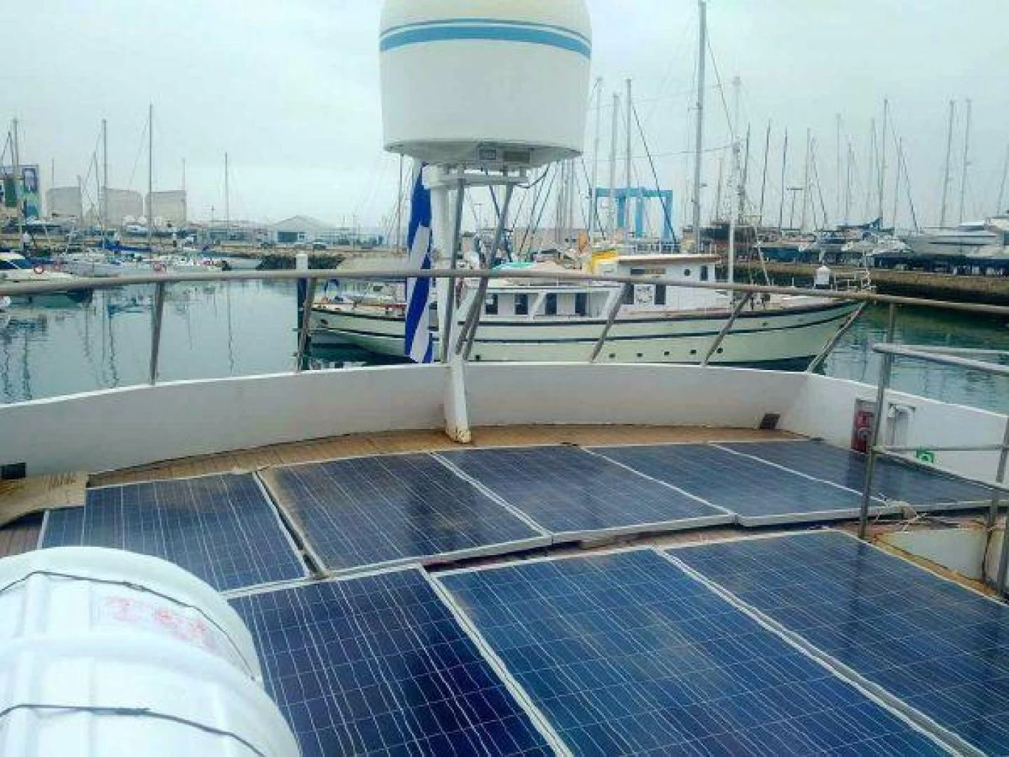 a boat docked at a pier aboard STAR ALLIANCE Yacht for Sale