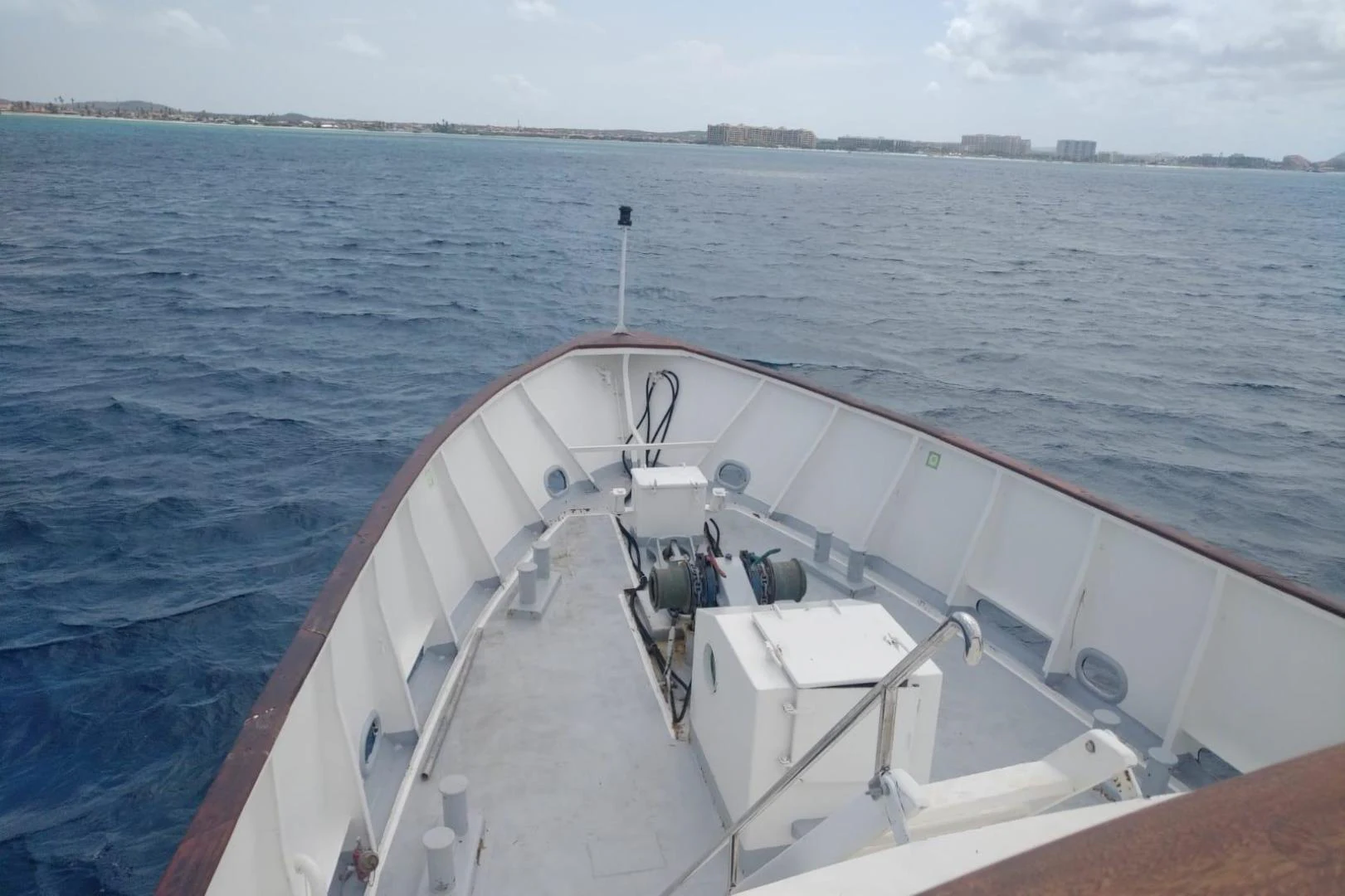 a boat on the water aboard STAR ALLIANCE Yacht for Sale