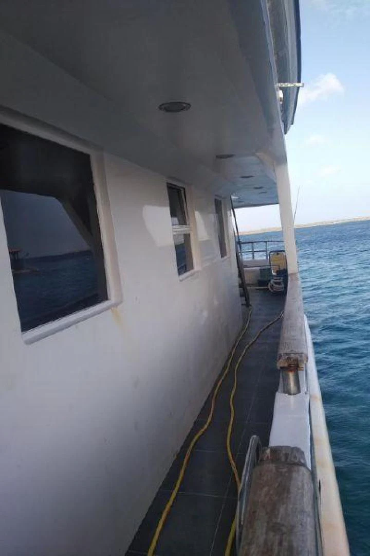 a boat on the water aboard STAR ALLIANCE Yacht for Sale