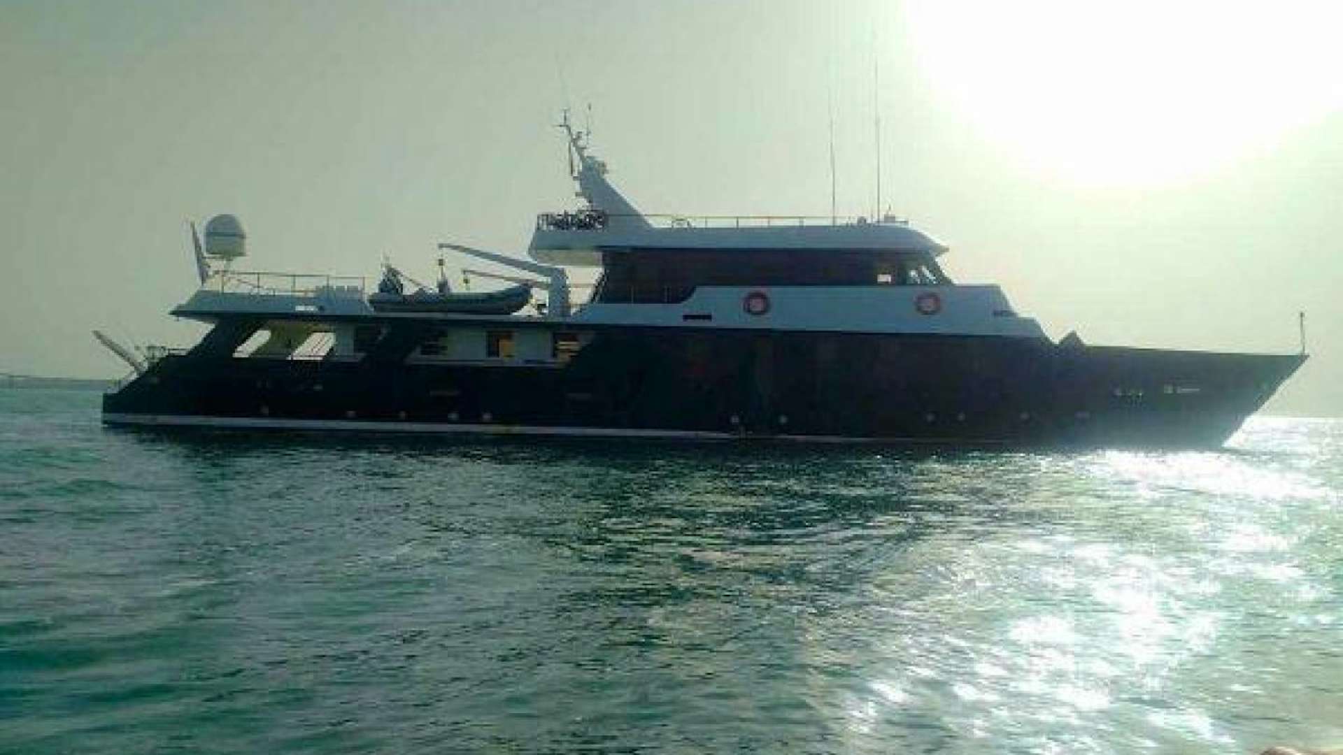 a boat on the water aboard STAR ALLIANCE Yacht for Sale
