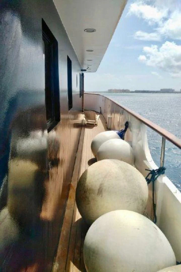 a boat on the water aboard STAR ALLIANCE Yacht for Sale