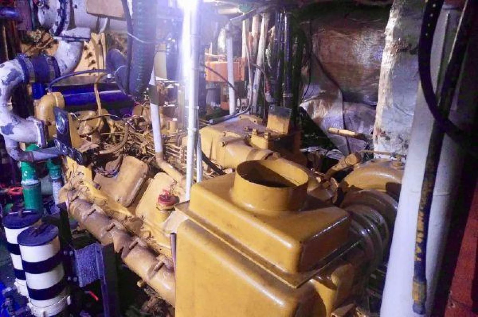 a factory with machinery aboard STAR ALLIANCE Yacht for Sale