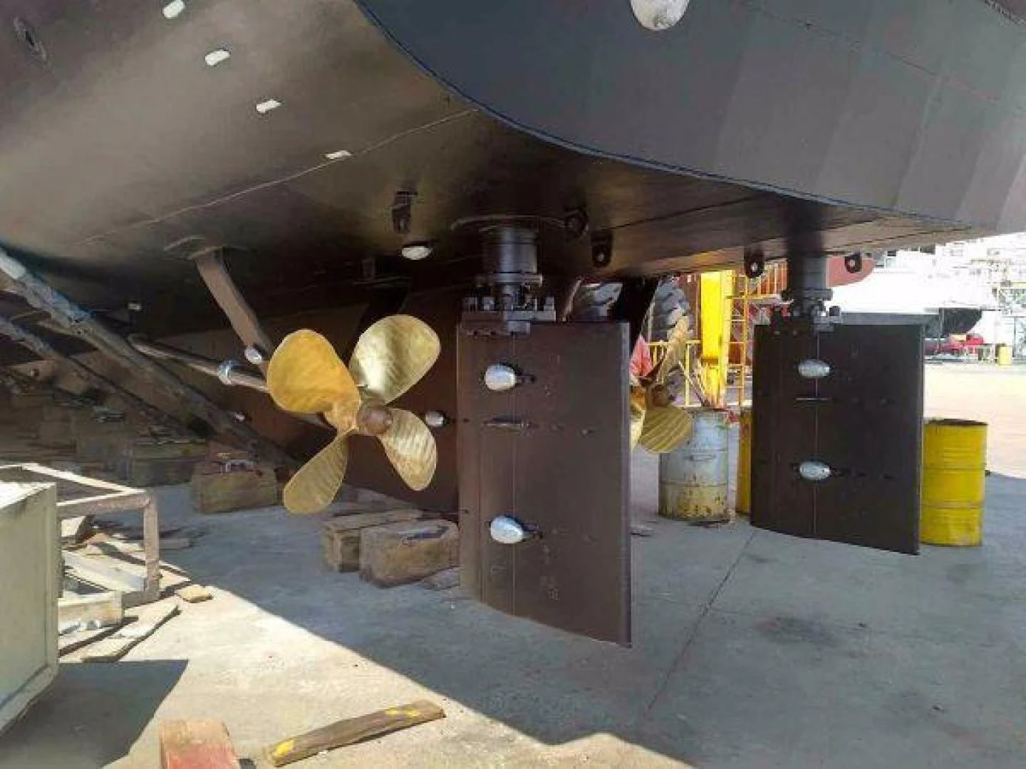 a large kitchen with a large oven aboard STAR ALLIANCE Yacht for Sale