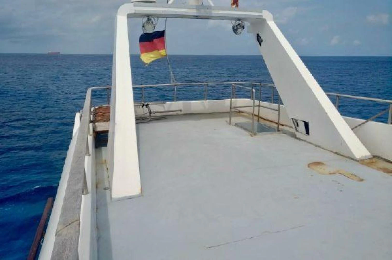 a boat on the water aboard STAR ALLIANCE Yacht for Sale