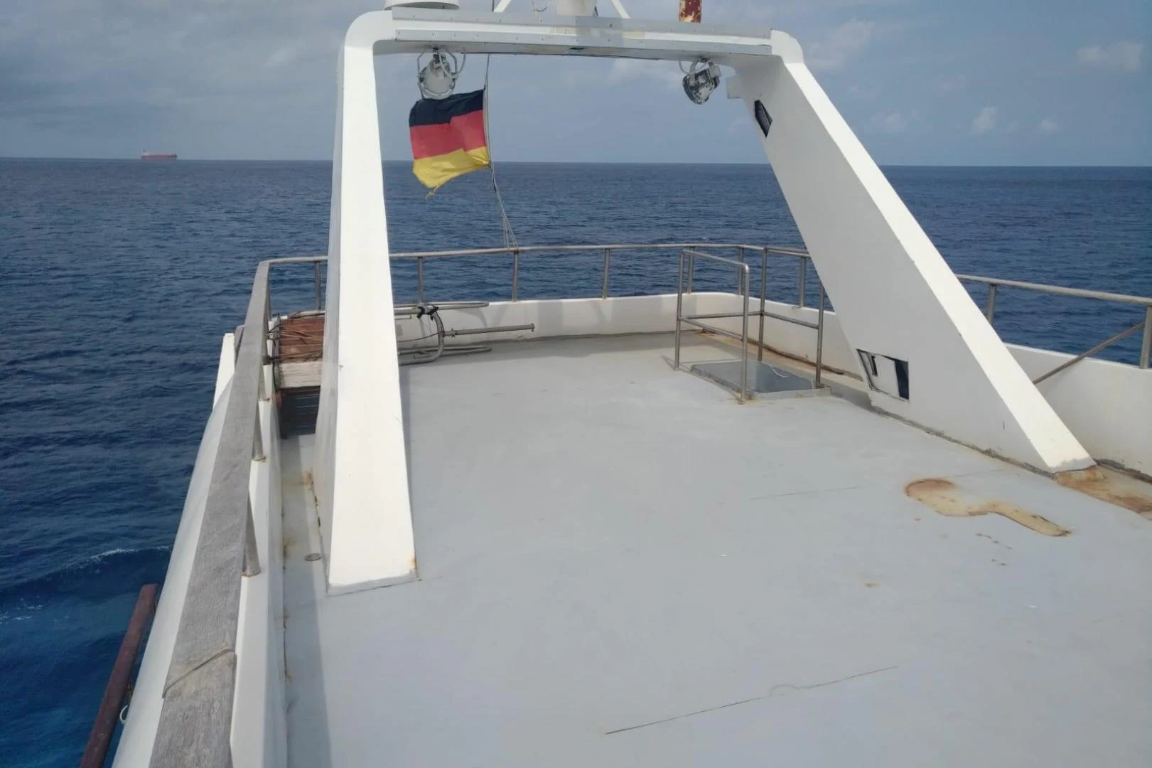 a boat on the water aboard STAR ALLIANCE Yacht for Sale