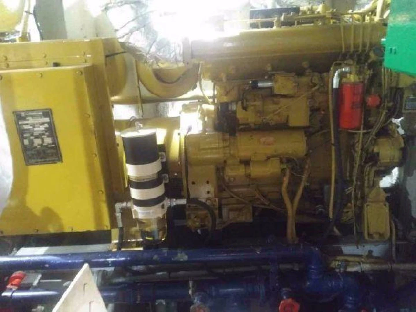 a large machine with pipes aboard STAR ALLIANCE Yacht for Sale