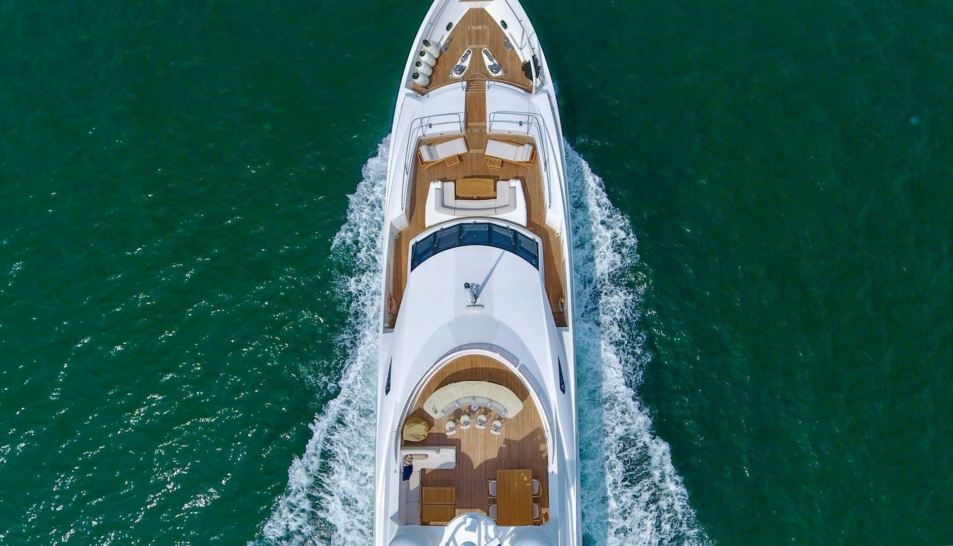 a boat in the water aboard ABOUT TIME Yacht for Sale