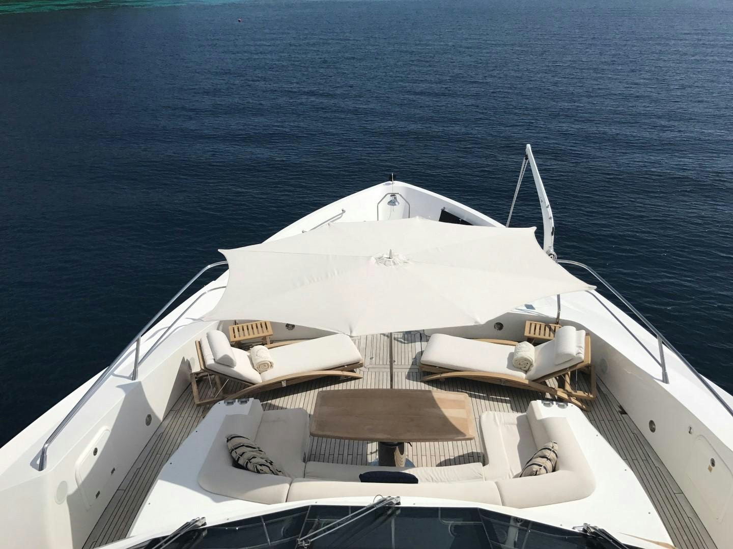 a boat on the water aboard ABOUT TIME Yacht for Sale