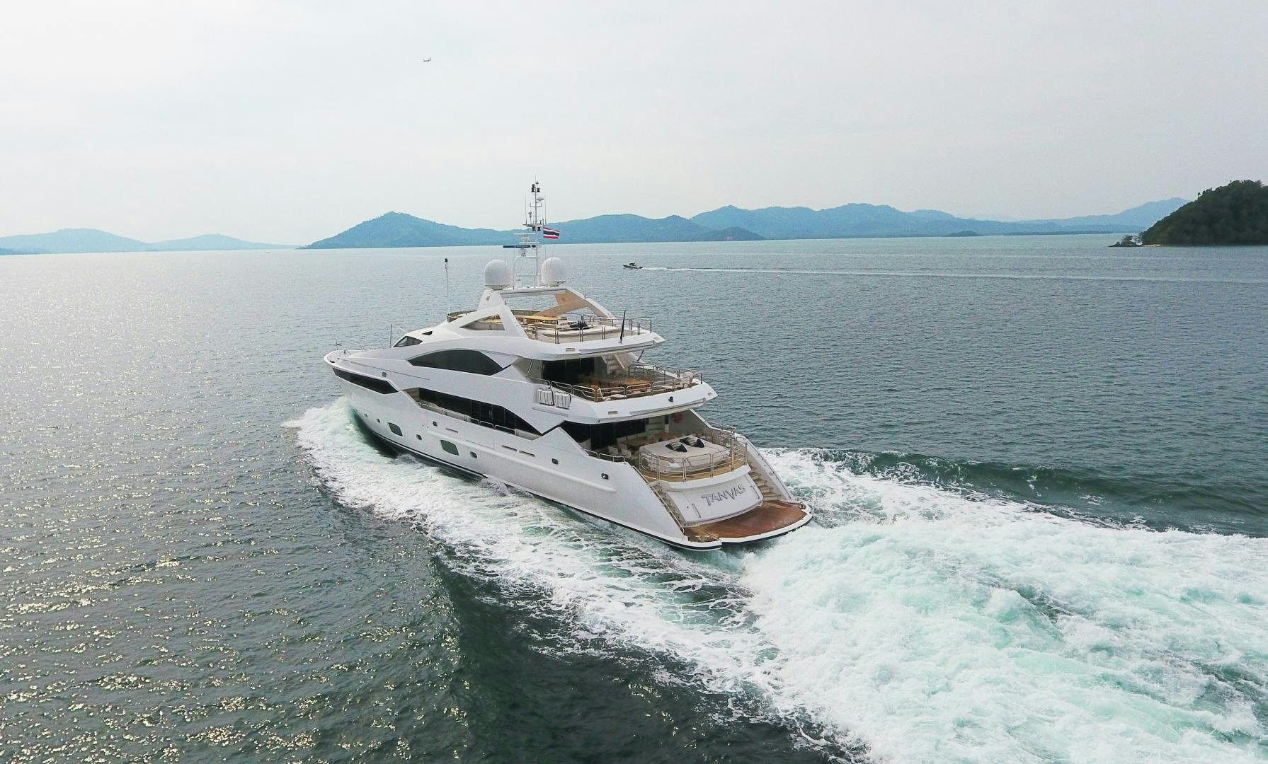 a boat on the water aboard ABOUT TIME Yacht for Sale