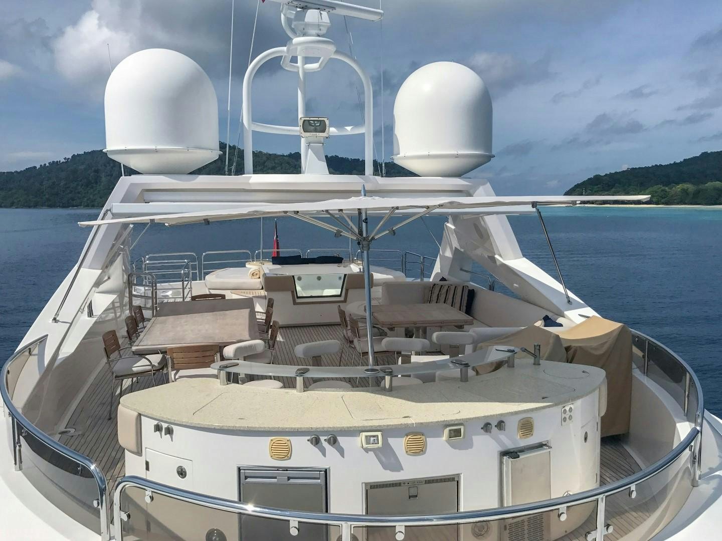 a boat on the water aboard ABOUT TIME Yacht for Sale