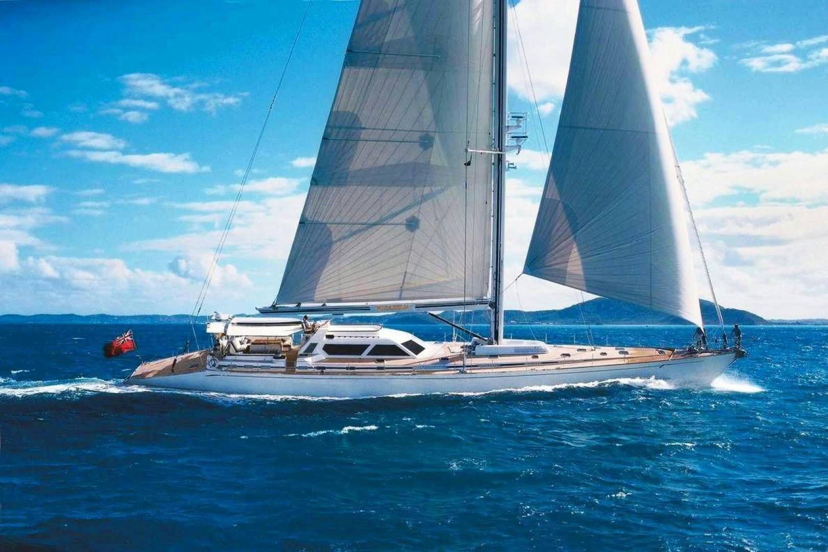 a sailboat on the water aboard LATITUDE Yacht for Sale