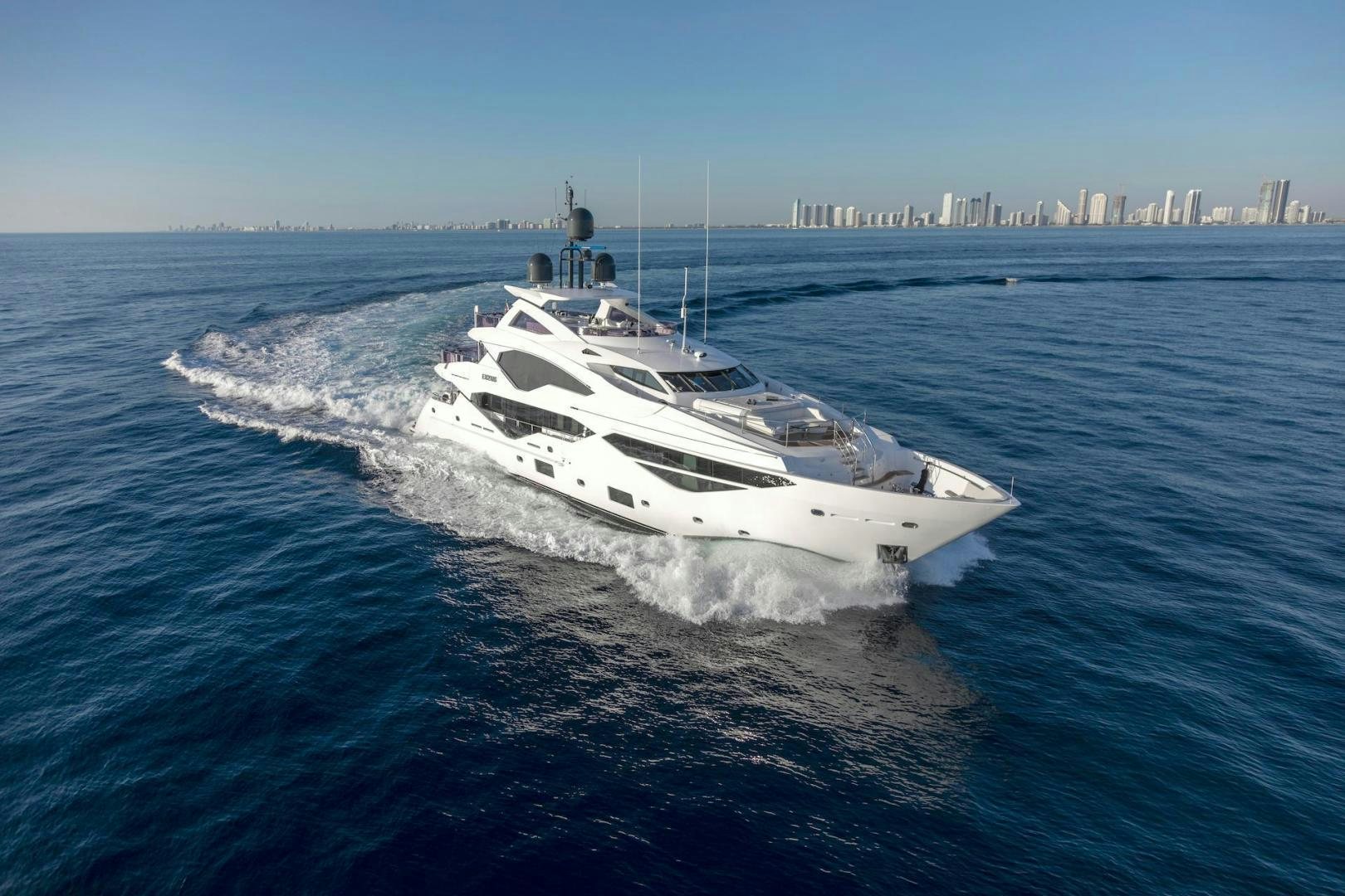 a boat on the water aboard EXODUS Yacht for Sale