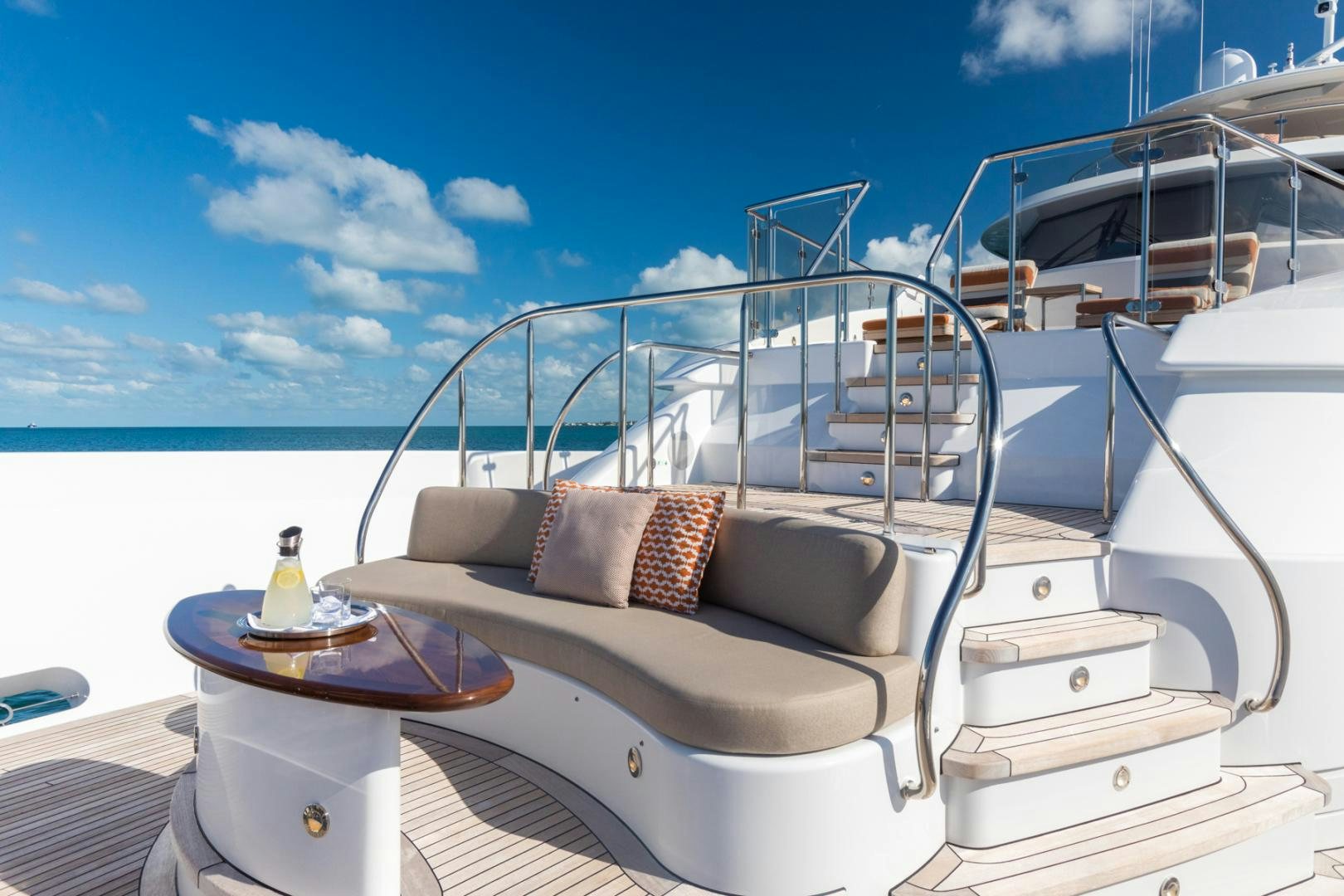 a boat on the water aboard ARMS REACH Yacht for Sale