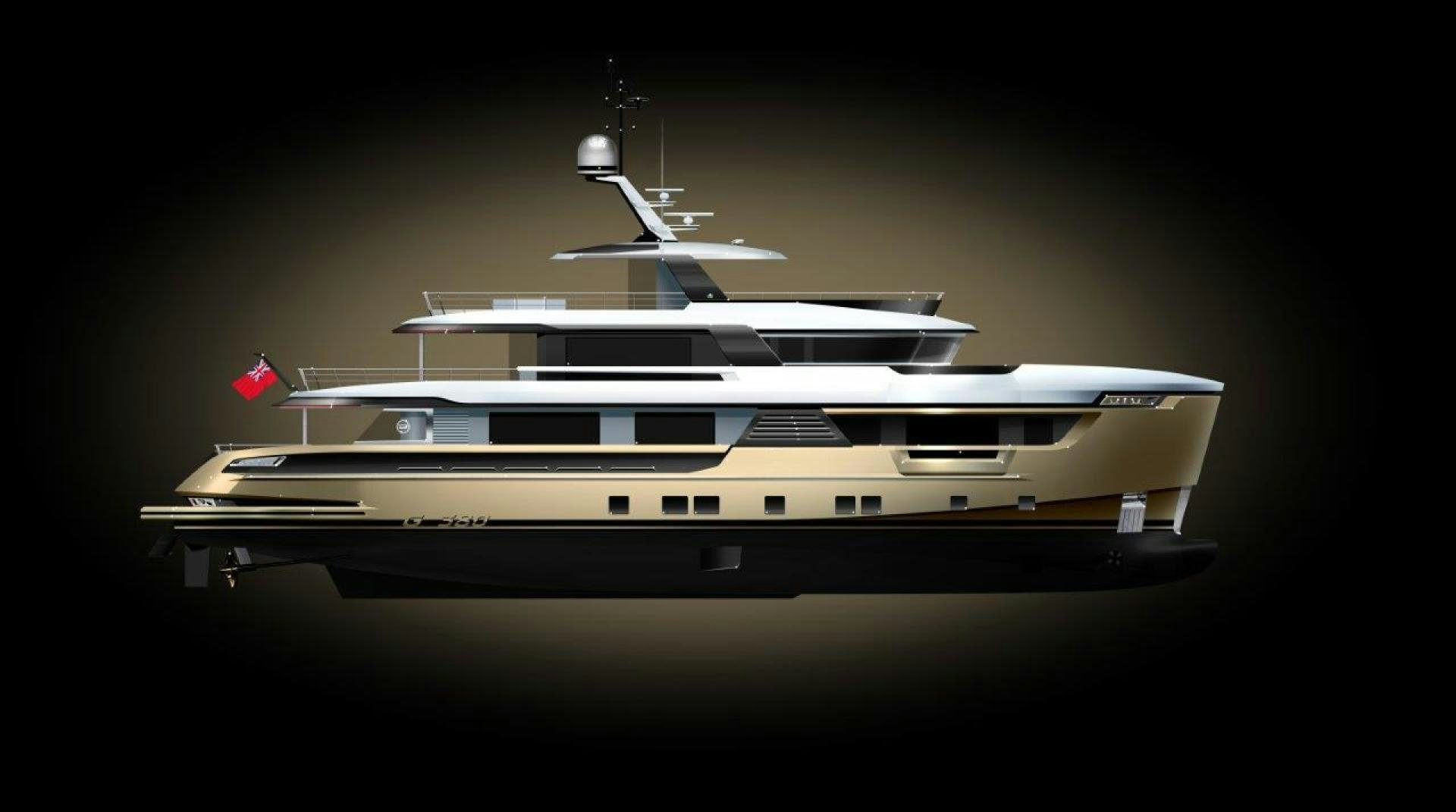 a boat on the water aboard G 380 Yacht for Sale