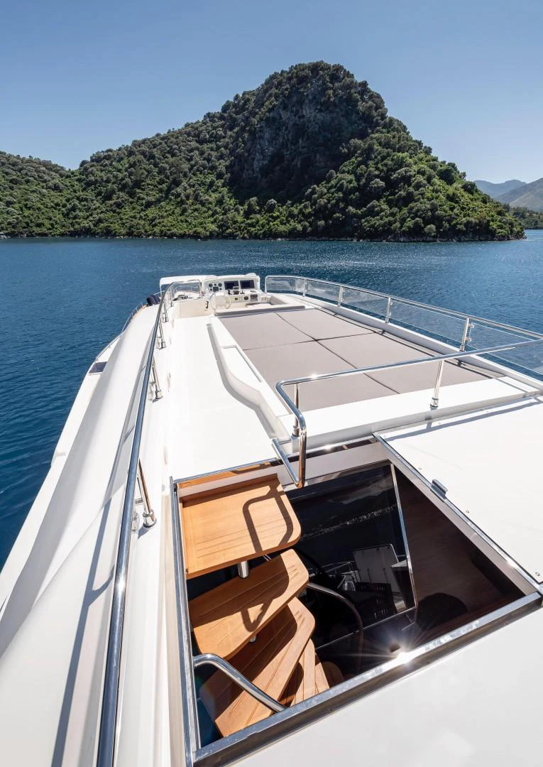 a boat on the water aboard ARGENTO Yacht for Sale