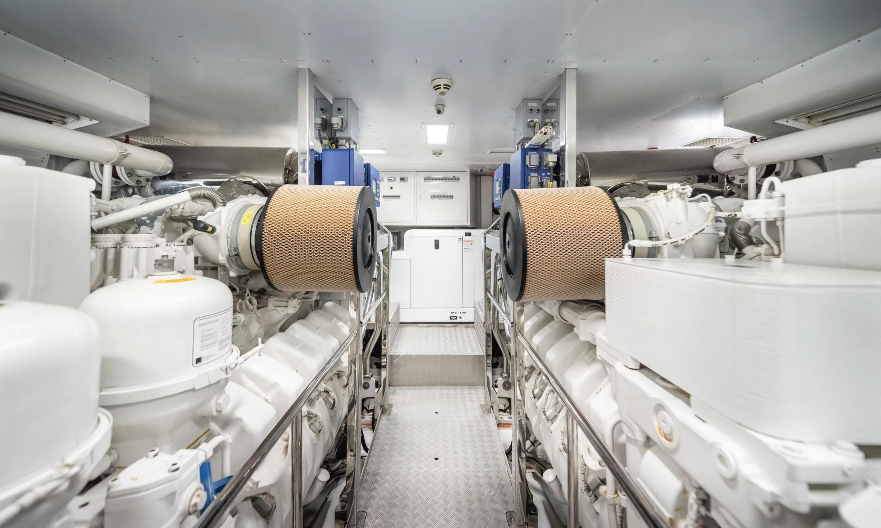 a room with many machines aboard ARGENTO Yacht for Sale