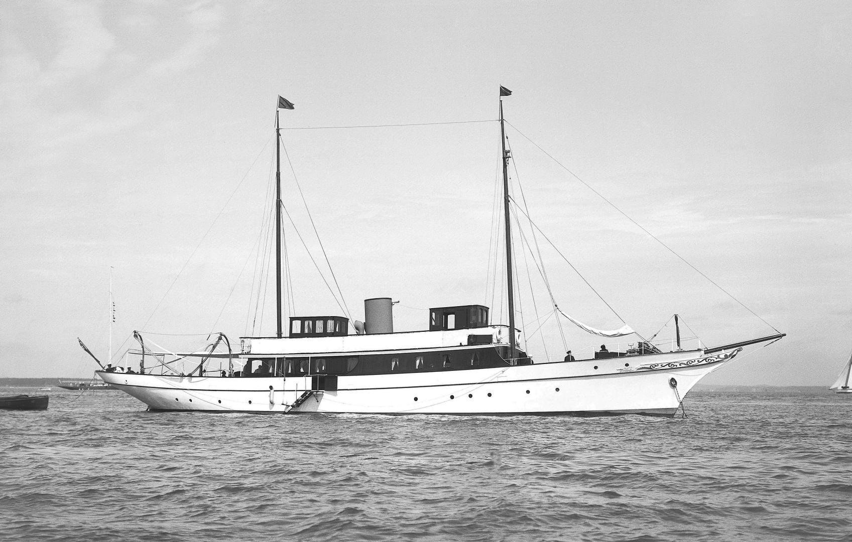 a boat on the water aboard ATLANTIDE Yacht for Sale