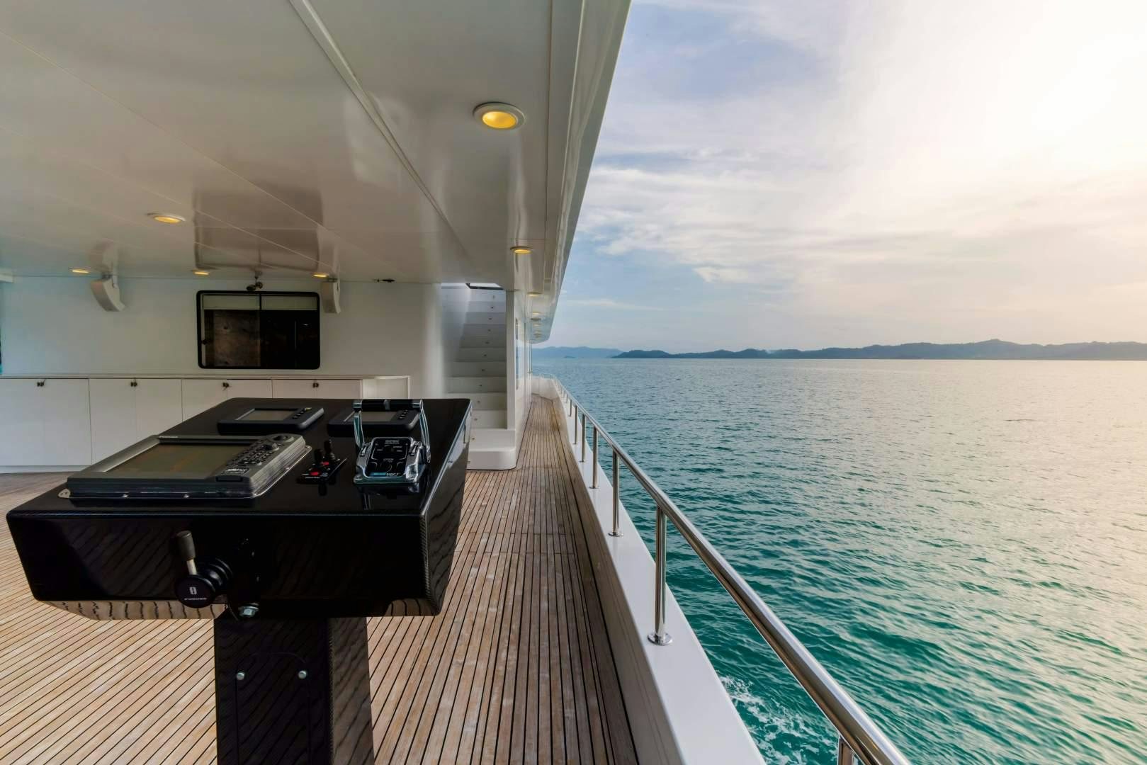 a boat on the water aboard PHATSARA Yacht for Sale