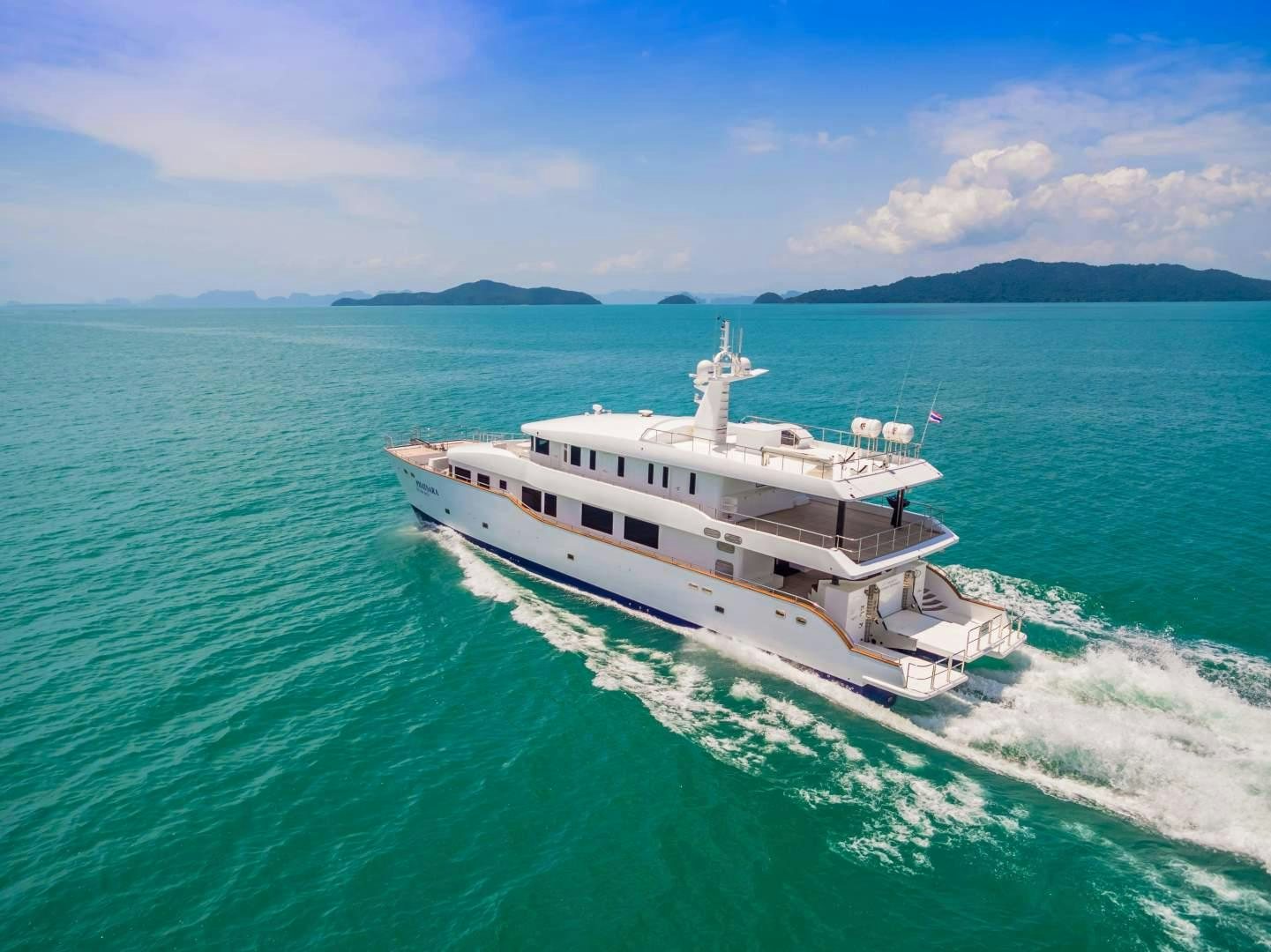 a boat on the water aboard PHATSARA Yacht for Sale