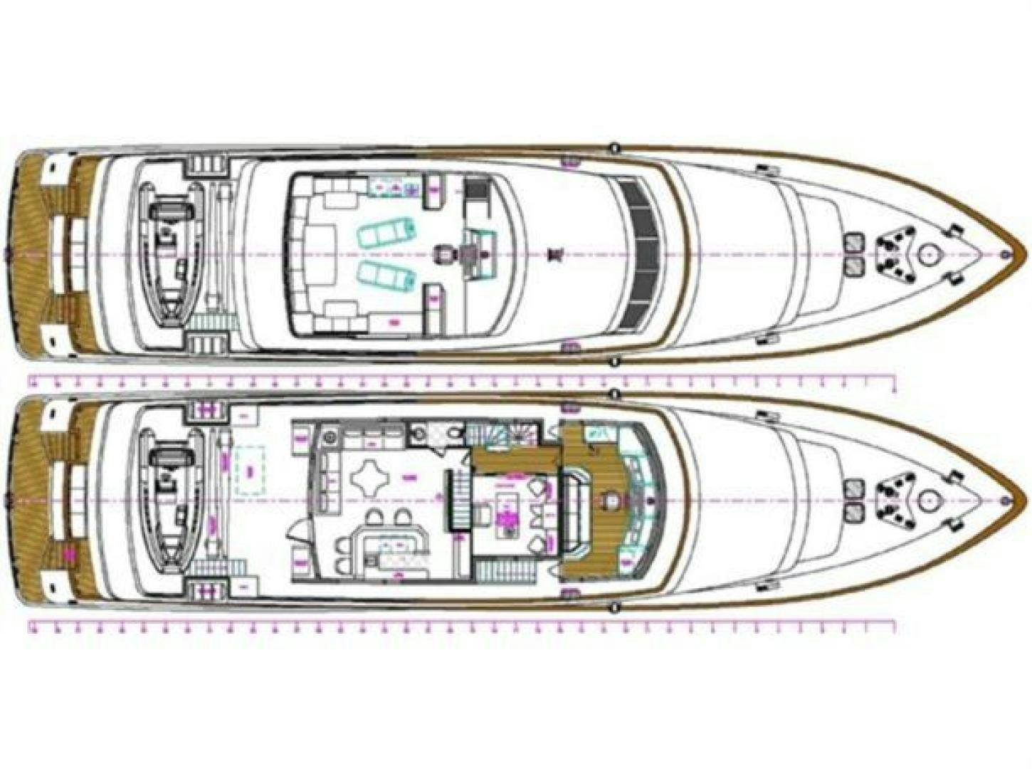 diagram aboard AR DE Yacht for Sale