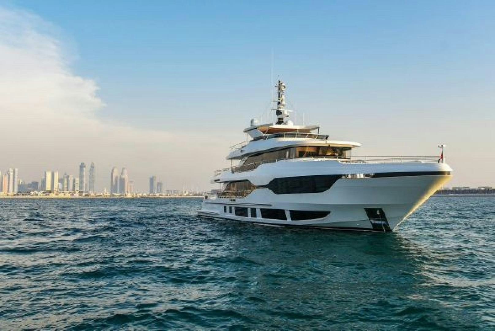 a boat in the water aboard No Name Yacht for Sale