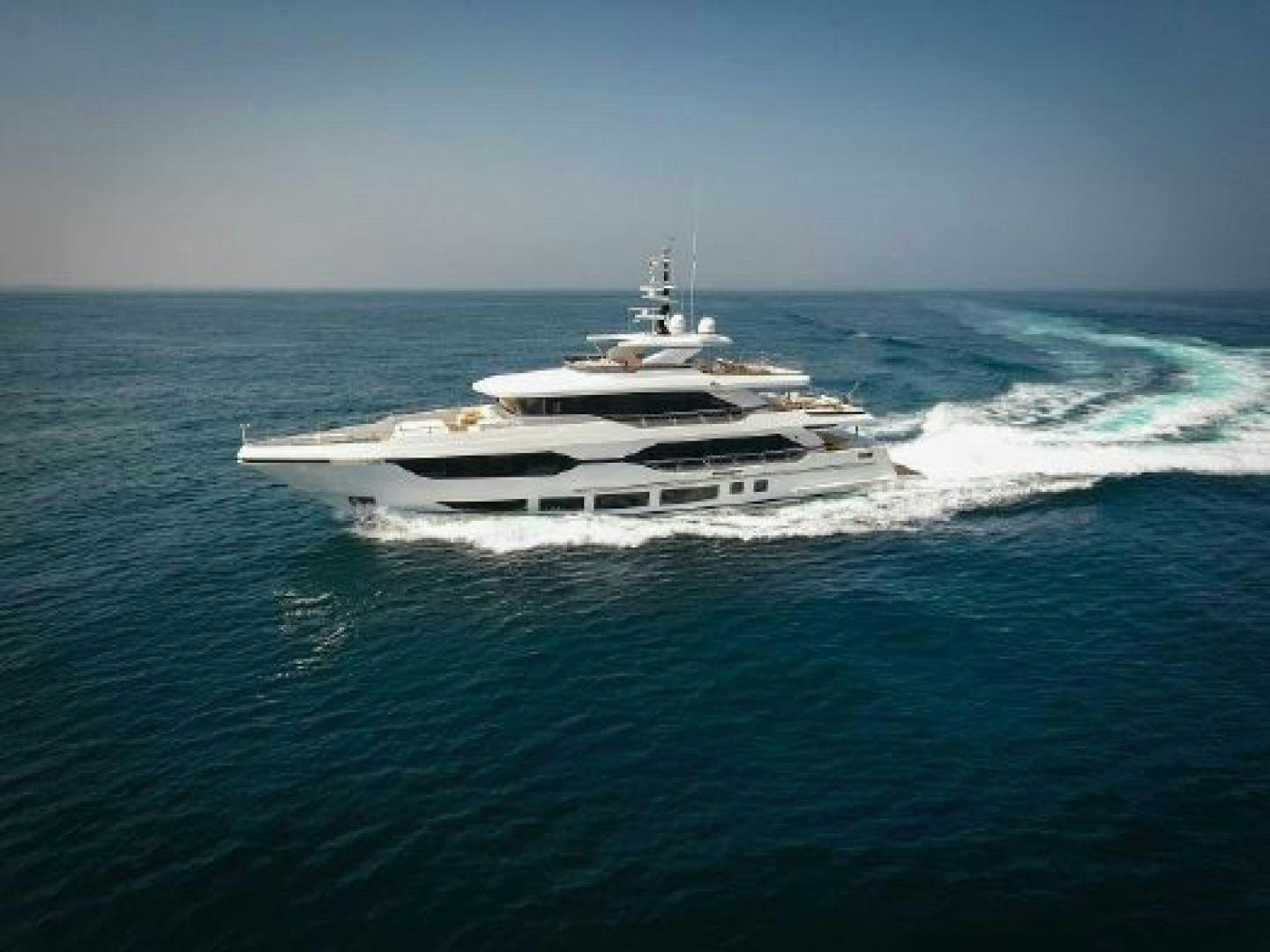 a boat in the water aboard No Name Yacht for Sale