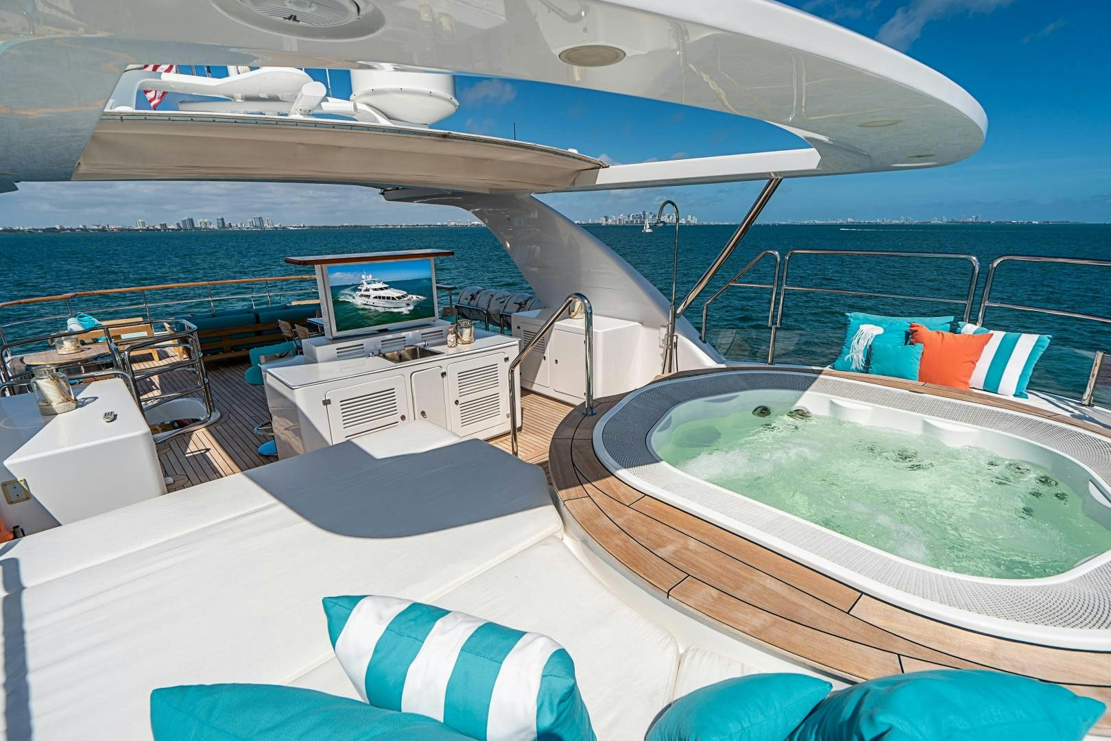 a boat on the water aboard No Name Yacht for Sale