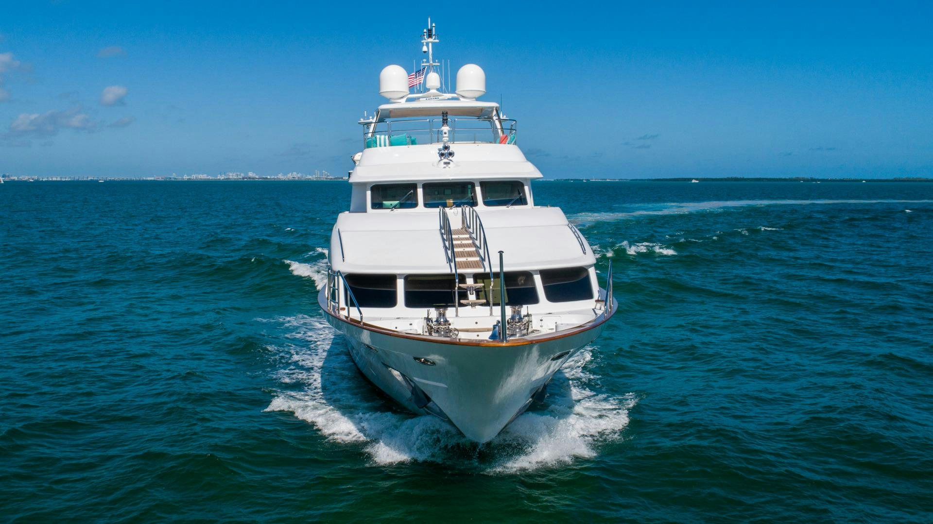 a boat on the water aboard No Name Yacht for Sale