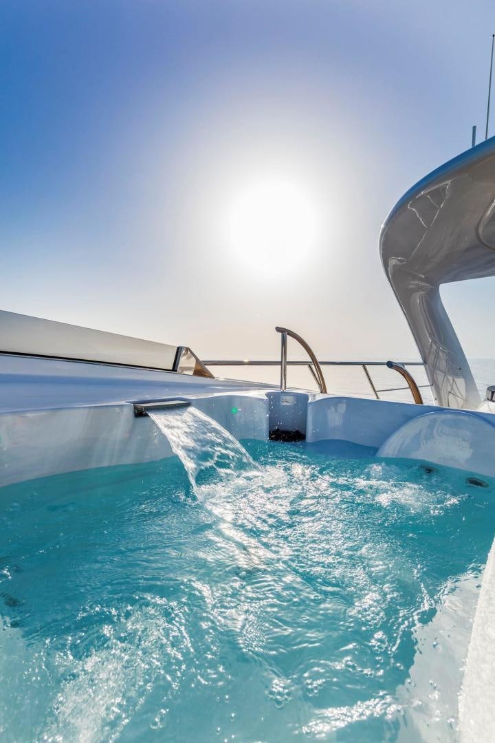 a boat in the water aboard CLORINDA Yacht for Sale