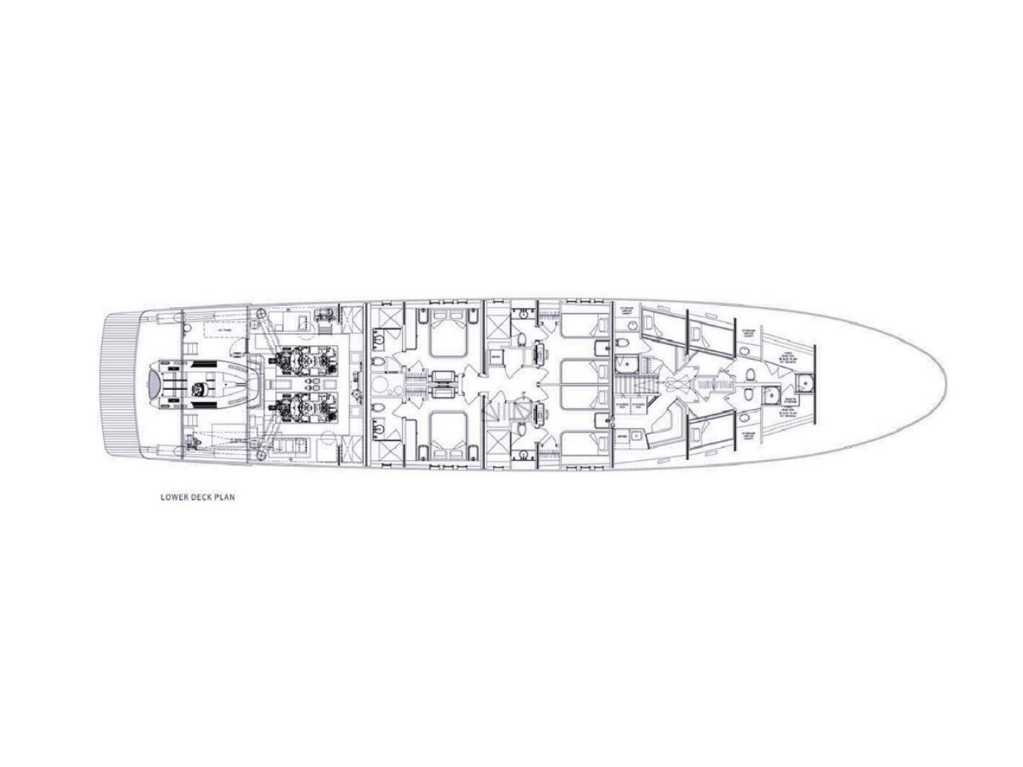 diagram aboard DREAM WEAVER Yacht for Sale