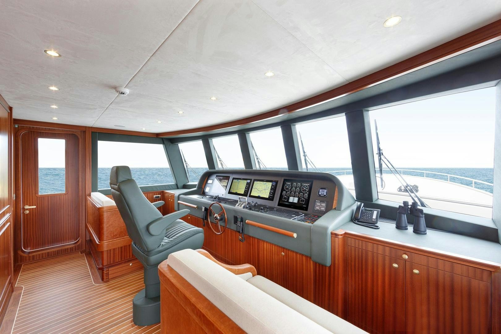 inside of a boat aboard NO NAME Yacht for Sale