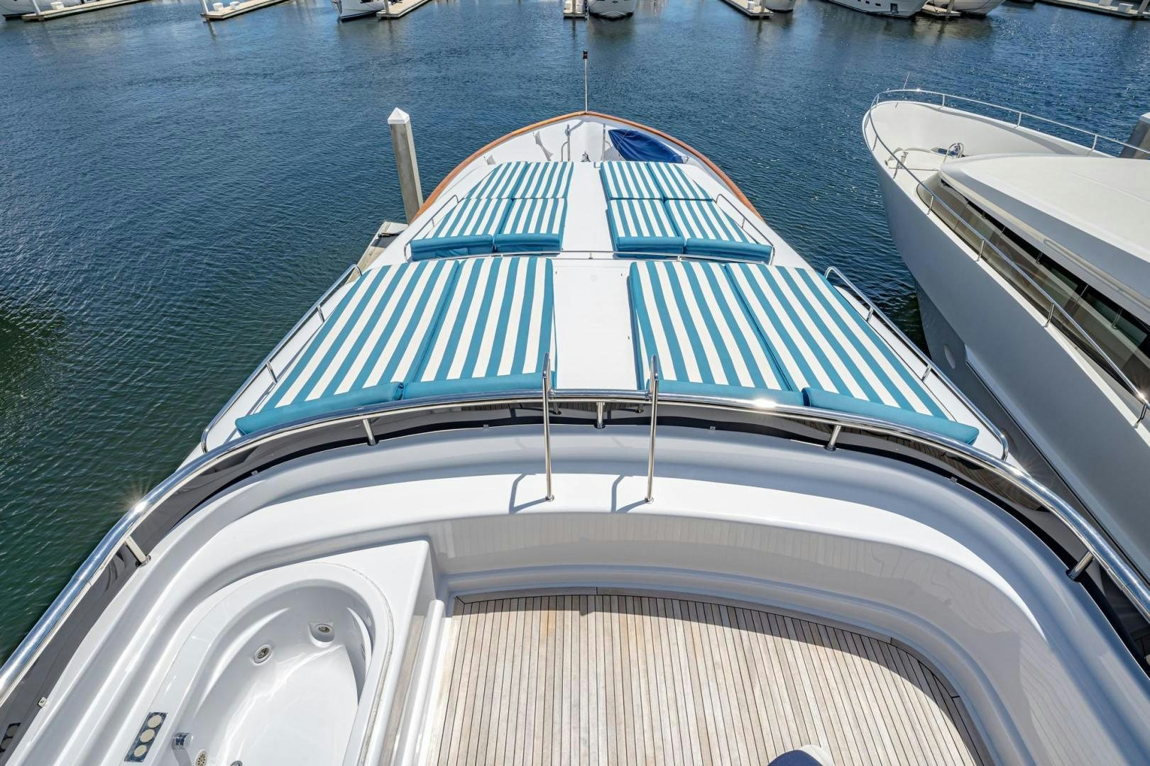 a boat on the water aboard SHALIMAR Yacht for Sale