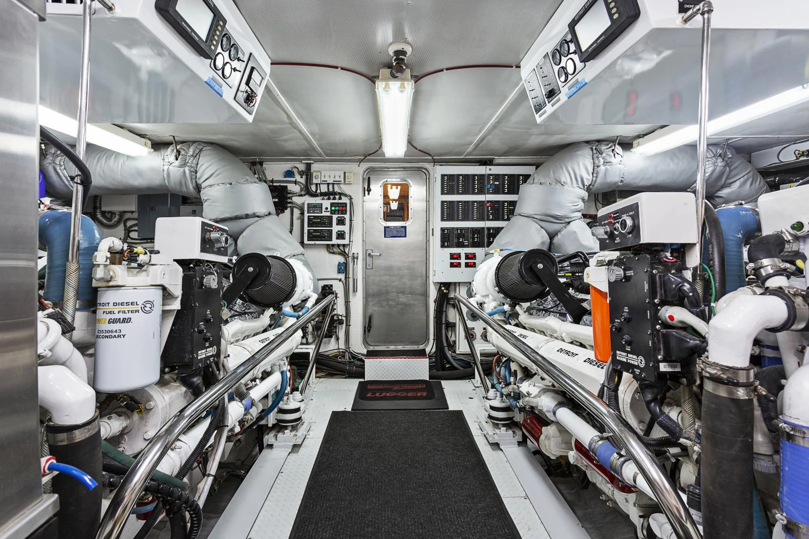 a machine with a large metal cylinder aboard ISABELLA Yacht for Sale