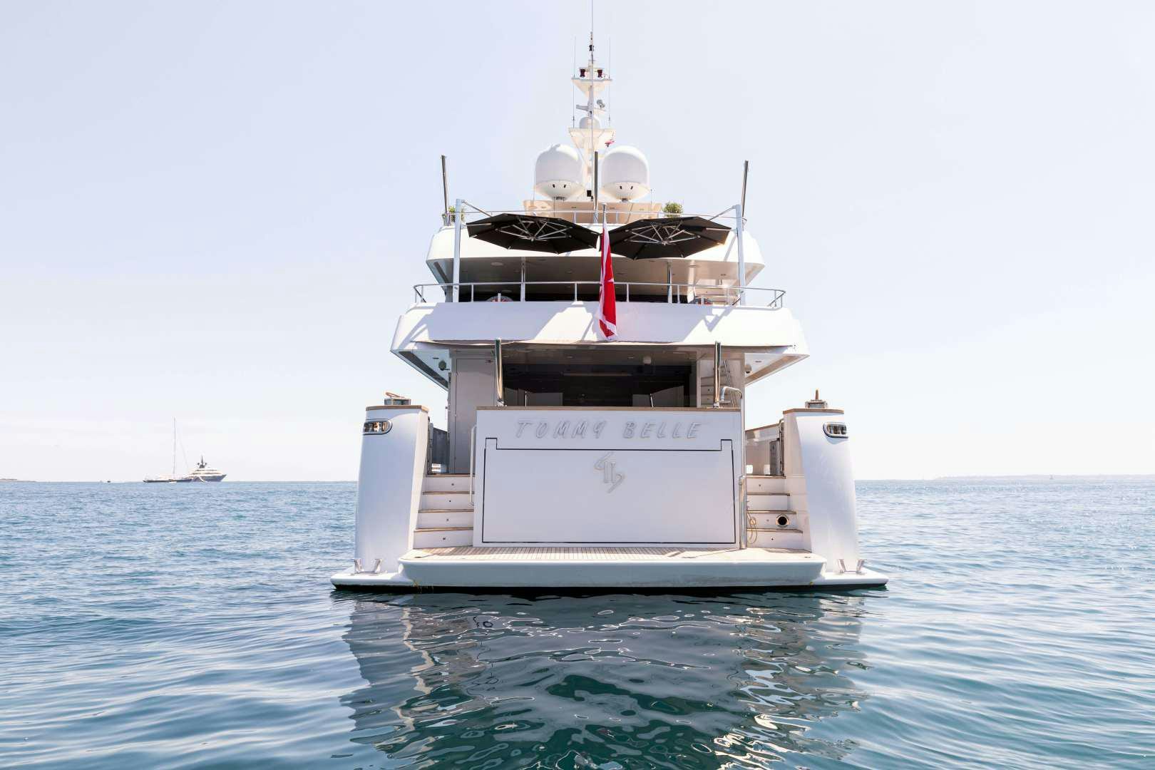 a boat in the water aboard TOMMY BELLE Yacht for Sale