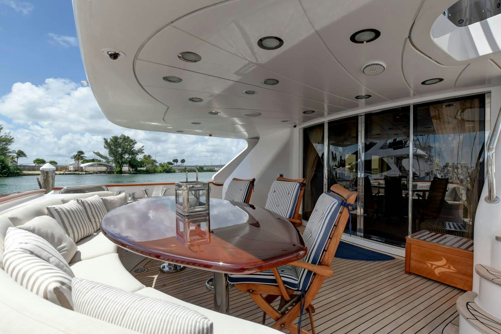 inside of a boat aboard PARADIGM Yacht for Sale